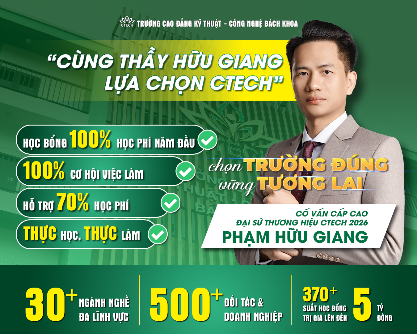 Tuyển sinh CTECH Mobile
